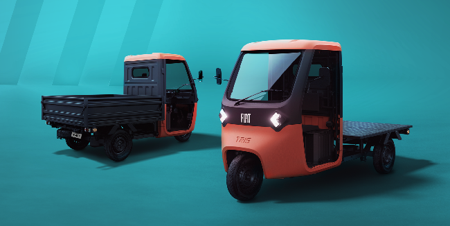 FIAT Professional launches three-wheeled electric vehicle for last mile delivery